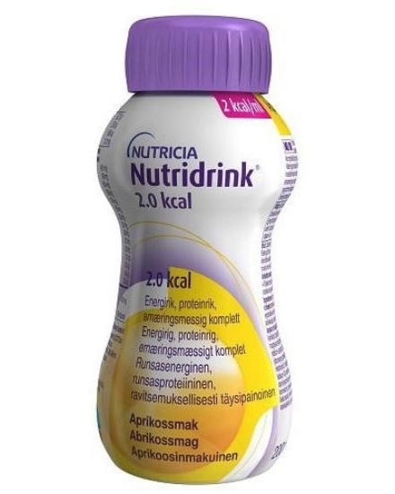 Bilde av Nutridrink 2 kcal Næringsdrikk aprikossmak