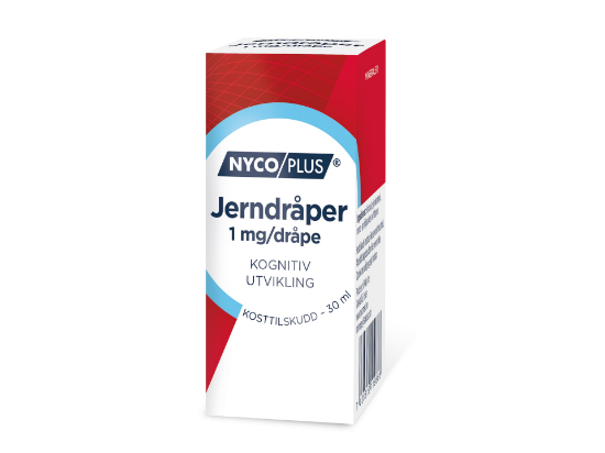 Bilde av Nycoplus Jerndråper 1 mg/dråpe (30 ml)