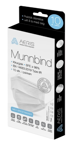 Bilde av Aeris munnbind kirurgisk llR