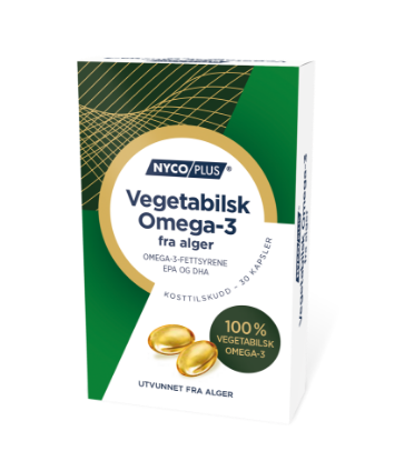 Bilde av Nycoplus Vegetabilsk Omega-3 fra alger 30 stk