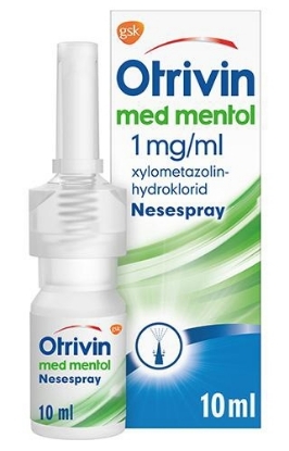 Bilde av Otrivin Nesespray 1mg/ml Mentol