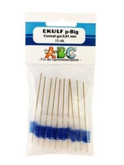 Bilde av Ekulf pH Professional Big Conical 0,81 mm Gul (10 stk)