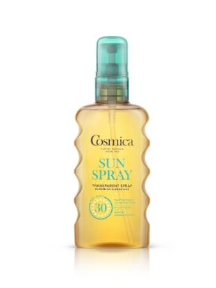 Bilde av Cosmica sun transparent spray f30 uten parfyme