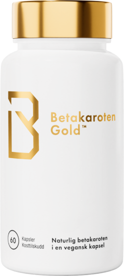 Betakaroten Gold 60 kapsler
