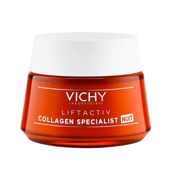 Vichy Collagen Specialist nattkrem – oppstrammende 50m