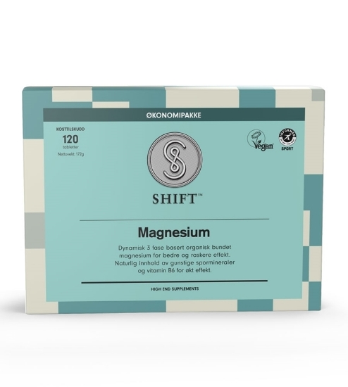 Shift Magnesium 200mg 120 Tabletter