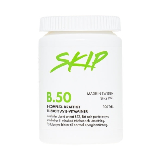 SKIP B.50 B-Complex 100 tabletter
