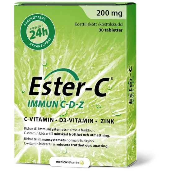 Bilde av Ester-C Immun C-D-Z  30 tabletter utsolgt