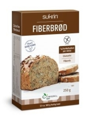 Fiberbrød glutenfri brødmiks (250 g)