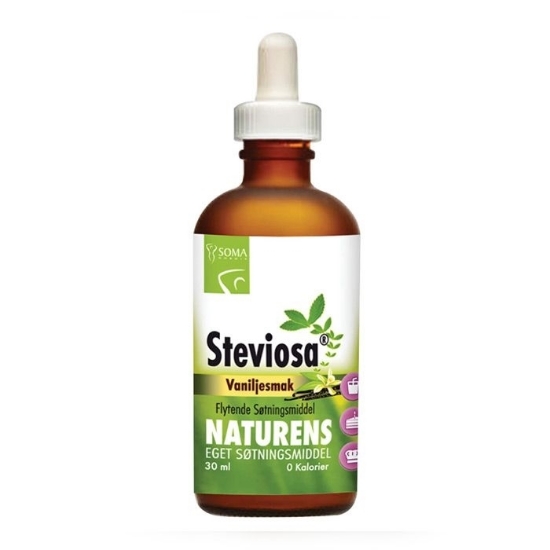 Steviosa Flytende Vanilje 30 ml 