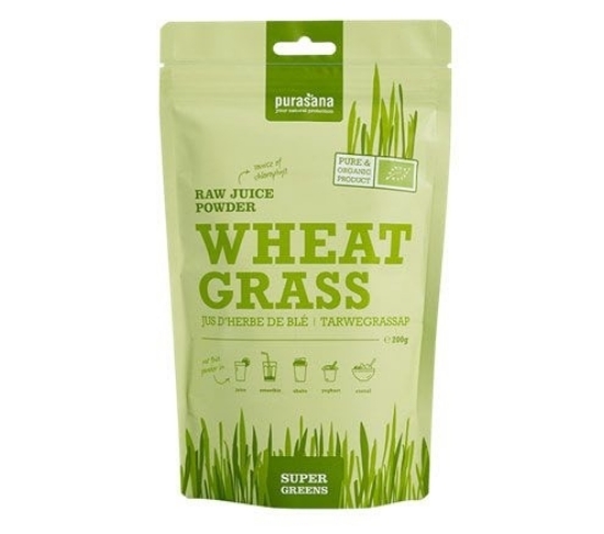 Bilde av Purasana Wheat Grass Juice Powder 200 g