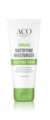 Bilde av Aco spotless daily face cream uten parfyme 60 ml