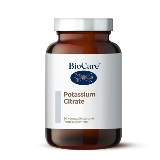 BioCare Potassium Citrate, kalium 90 veg kapsler