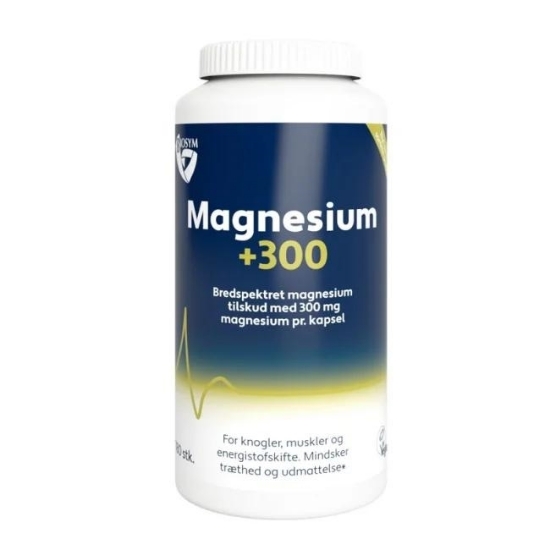 Biosym Magnesium+300 160 kapsler
