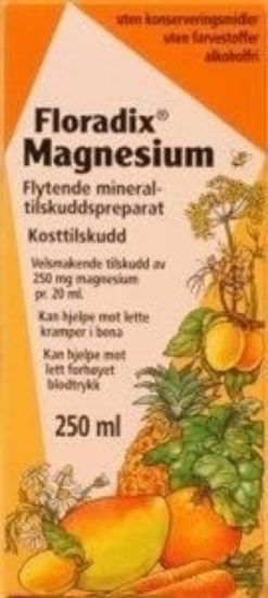 Floradix Magnesium Flytende 250 ml