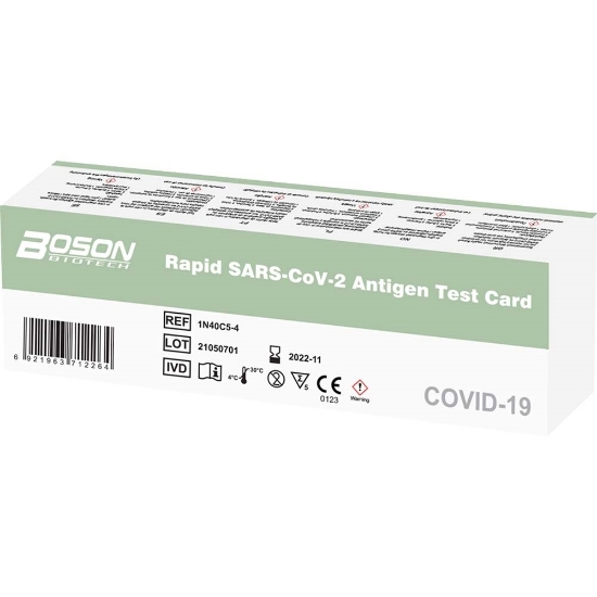 Bilde av Boson SARS-COV2 Antigen Test - 5pk