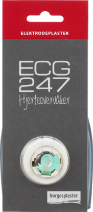 Bilde av Norgesplaster ECG247 elektrodeplaster 1 stk