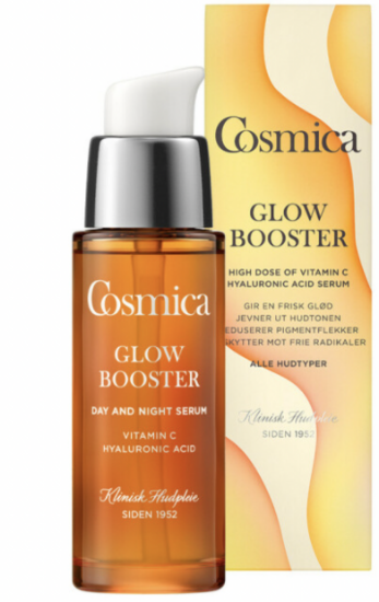 Cosmica Face Glow Vitamin C Booster 30 ml serum med vitamin C for økt glød