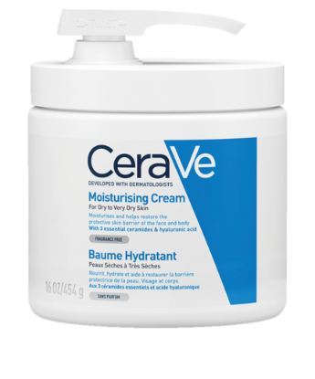 Bilde av Cerave moisturising cream m/pumpe 454gr