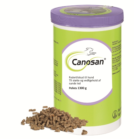 Canosan pellet formiddel hund 1300 g – Leddstøtte for aktive og eldre hunder