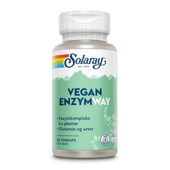 Solaray Vegan EnzymWay 60 kapsler