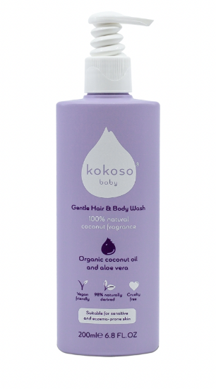 Kokoso baby hair & body wash