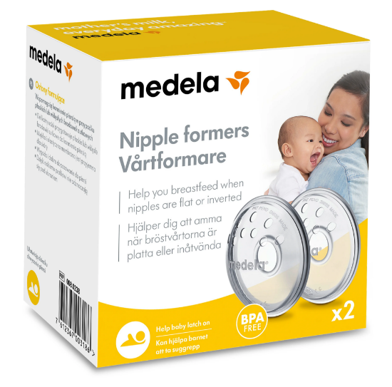 Medela Skjold for Innadvendte Brystvorter – 2 stk.