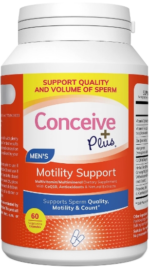 Bilde av Conceive Plus Motility Support 60 Kapsler Utløpsdato 10.25