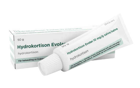 Bilde av Hydrokortison Evolan salve 10mg