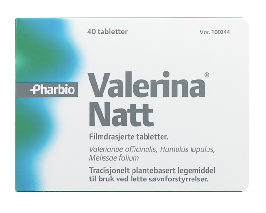 Bilde av Valerina Natt Tabletter