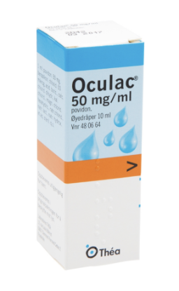 Bilde av Oculac Øyedråper 50mg/ml 10 ml utsolgt