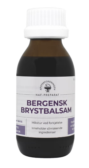 Bilde av Bergensk Brystbalsam NAF Mikstur (100 ml)