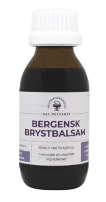 Bilde av Bergensk Brystbalsam NAF Mikstur 100ml