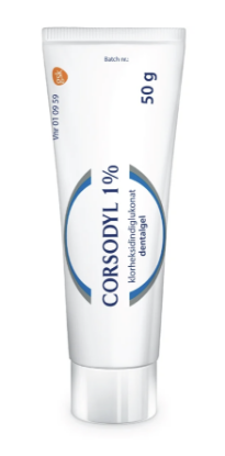 Bilde av Corsodyl Dental gel 1% 50g