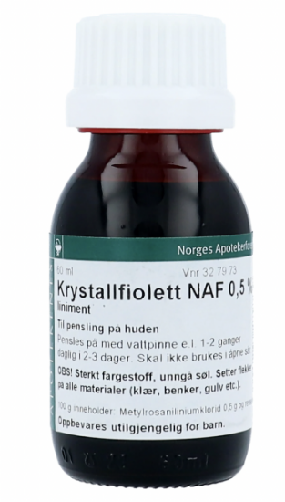 Krystallfiolett NAF lin 0,1% 60ml