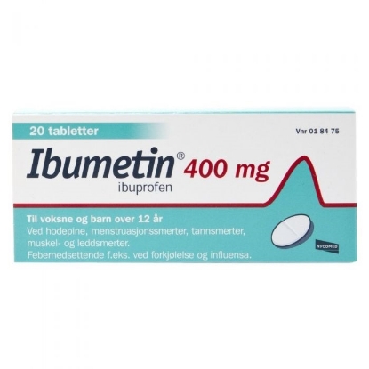 Bilde av Ibumetin Tabletter 400mg