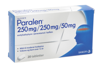 Bilde av Paralen Tabletter 250/250/50mg
