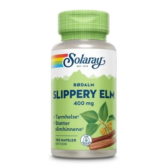 Solaray Slippery Elm 100 Kapsler