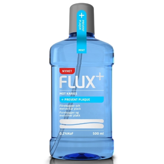 Flux+ Prevent Plaque fluorskyll 0,2% NaF 500 ml