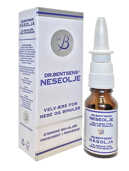 Dr. Bentsens Neseolje 15 ml – lindrer og fukter neseslimhinner