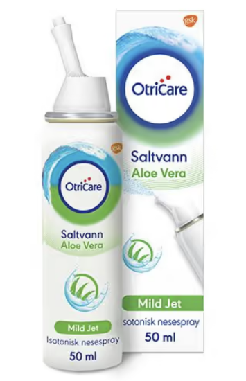 Bilde av OtriCare Saltvann Nesespray med Aloe Vera (50 ml)