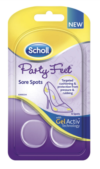 Bilde av Scholl Party Feet Sore Spots 6 stk
