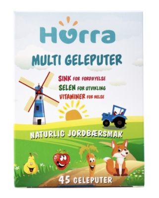 Hurra Multi Geleputer 45 stk