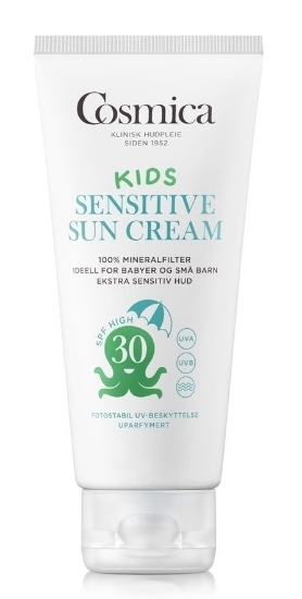 Bilde av Cosmica Kids Sensitive Solkrem F30