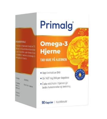 Primalg Hjerne 90 kapsler