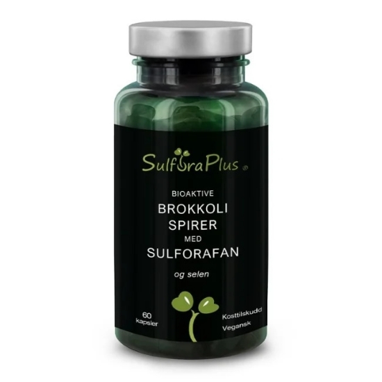 SulforaPlus – 60 kapsler | Sulforafan & brokkolispire