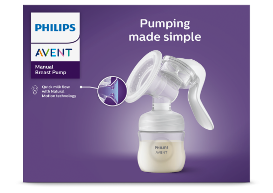 Avent brystpumpe manuell 1 stk