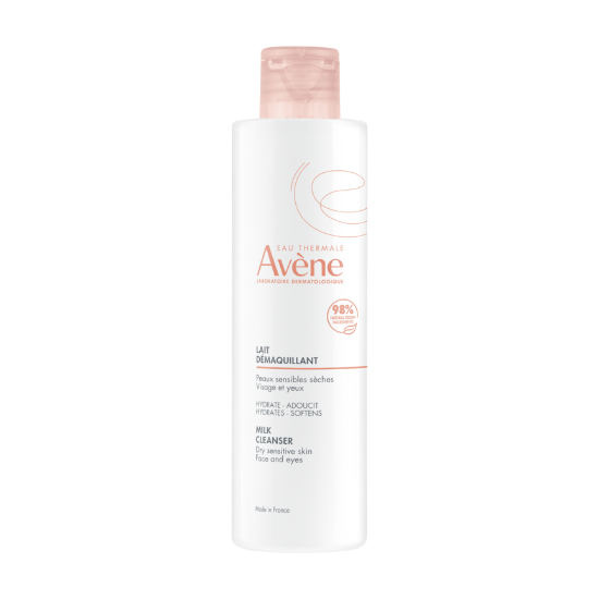 Avène Gentle Milk Cleanser 200 ml – mild, kremet rensemelk for tørr og sensitiv hud