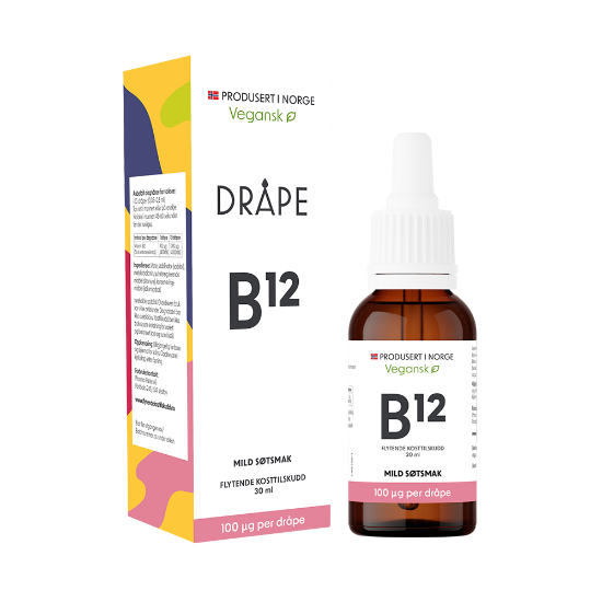 Dråpe vegansk B12 30ml