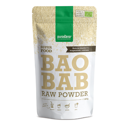 Bilde av Purasana Baobab Pulver Økologisk